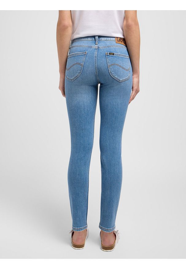 Lee - LEE DAMSKIE SPODNIE JEANSOWE LEE SCARLETT MID CONVERSATION 112348933