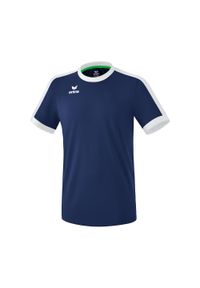 ERIMA - Jersey Erima Retro Star. Kolor: niebieski, wielokolorowy, biały. Materiał: jersey. Długość rękawa: krótki rękaw. Długość: krótkie. Sport: piłka nożna #1
