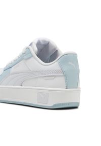 Puma - Dziecięce sneakersy Carina Street PUMA White Silver Mist Gray. Kolor: szary, biały, wielokolorowy. Sezon: lato. Sport: bieganie
