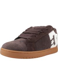 DC Shoes - Buty DC COURT GRAFFIK M Brązowy. Zapięcie: sznurówki. Kolor: brązowy. Materiał: skóra, materiał, syntetyk. Szerokość cholewki: normalna. Sport: turystyka piesza #1