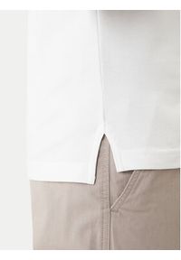 TOMMY HILFIGER - Tommy Hilfiger Polo 1985 MW0MW17771 Biały Slim Fit. Typ kołnierza: polo. Kolor: biały. Materiał: bawełna #2