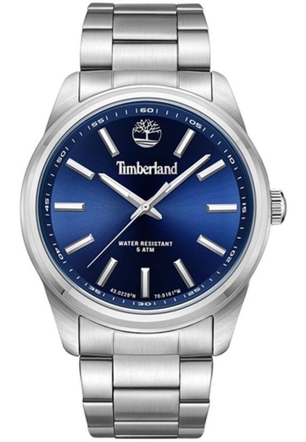 Timberland Zegarek Męski Timberland TDWGG0010805 Srebrzysty