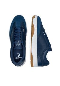 Shaq - SHAQ Buty do koszykówki FORTUNE AQ95012M-D Granatowy. Kolor: niebieski. Materiał: skóra. Sport: koszykówka #6