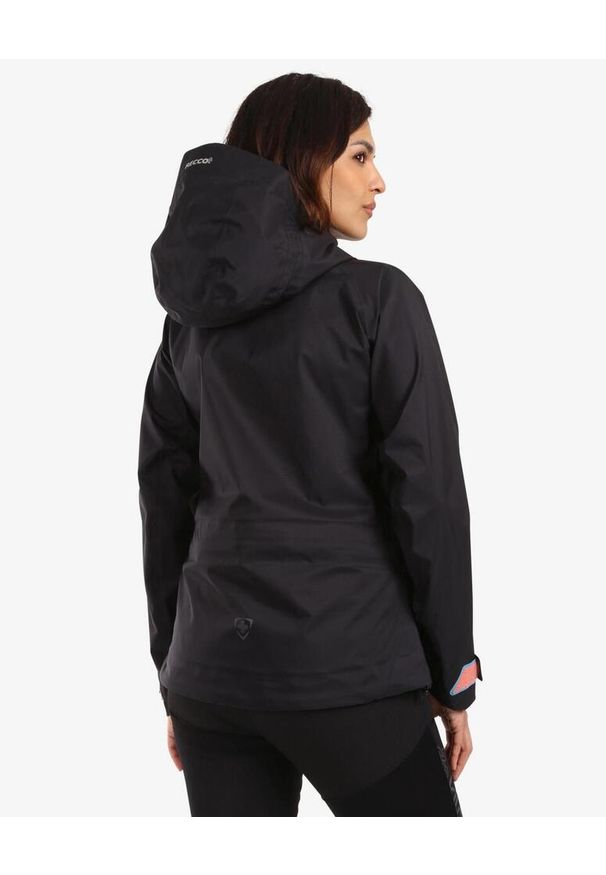 Damska kurtka wodoodporna Kilpi METRIX-W. Kolor: czarny. Sezon: zima. Styl: sportowy. Sport: turystyka piesza