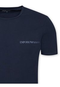 Emporio Armani Underwear Komplet t-shirtów EM000391 AF10779 MB263 Granatowy Regular Fit. Kolor: niebieski. Materiał: bawełna #7