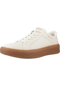 skechers - Buty Mężczyzna Skechers Court Break biały. Kolor: biały. Materiał: materiał, skóra ekologiczna #1