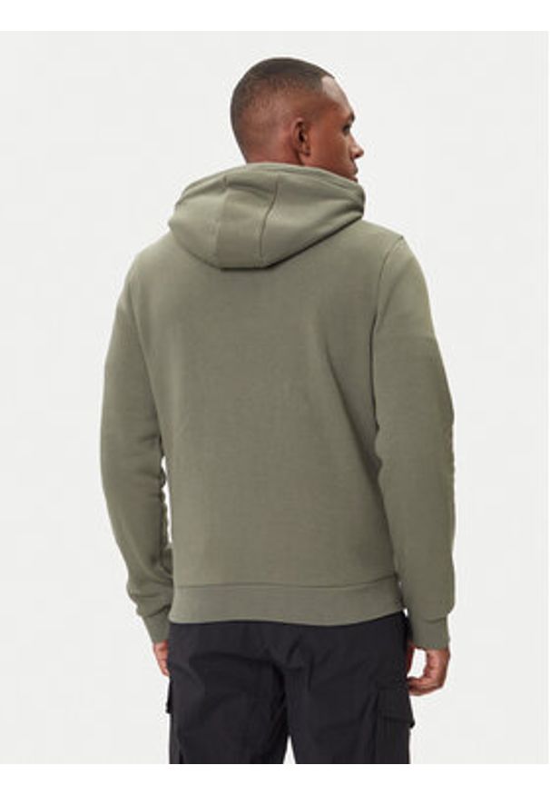 Napapijri Bluza Burgee NP0A4I5E Zielony Regular Fit. Kolor: zielony. Materiał: bawełna