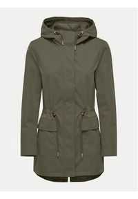 only - ONLY Parka Louise 15312869 Zielony Regular Fit. Kolor: zielony. Materiał: syntetyk #7