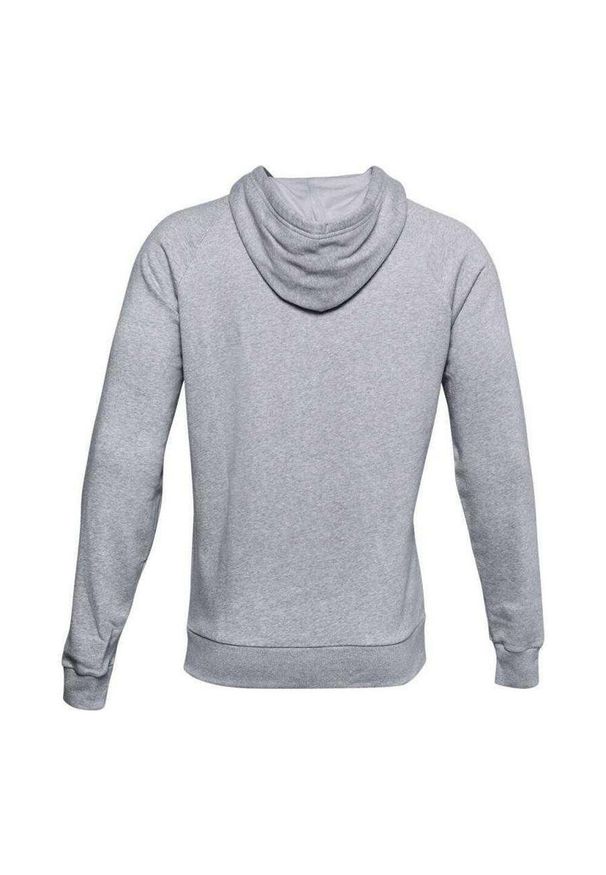 Under Armour - Męska Bluza Polarowa Rival. Kolor: szary. Materiał: polar