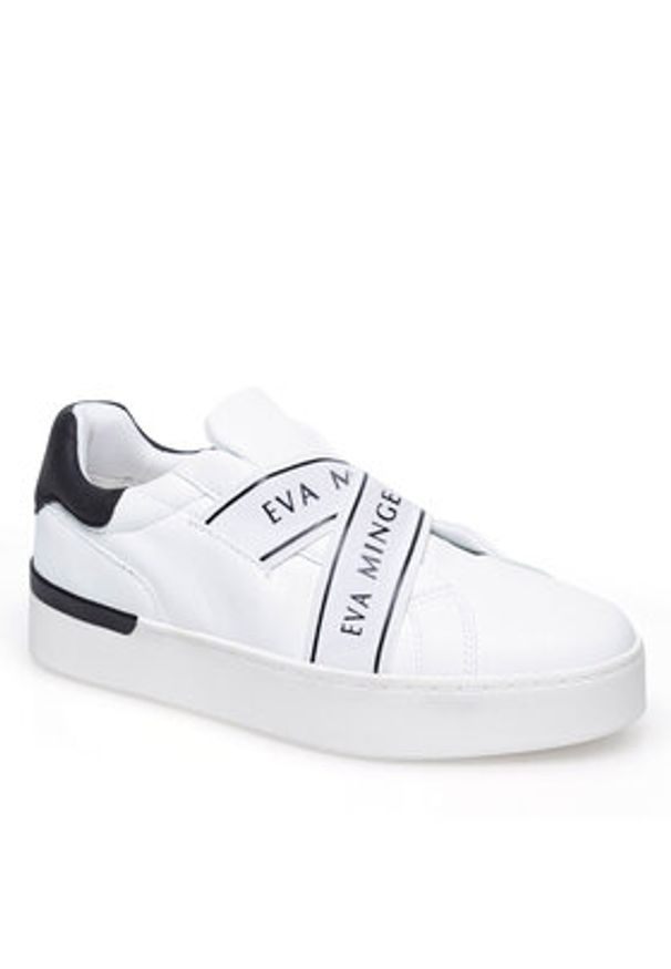 Eva Minge Sneakersy WYL3796-2 Biały. Kolor: biały. Materiał: materiał