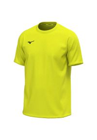Koszulka Mizuno Team. Kolor: żółty. Sport: fitness #1