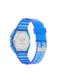 Adidas - adidas Zegarek AO Street Digital Two Crystal AOST25537 Niebieski. Kolor: niebieski. Styl: street #4