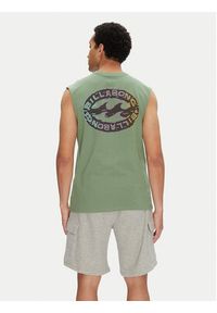 Billabong Tank top EBYZT00305 Zielony Regular Fit. Kolor: zielony. Materiał: bawełna #4