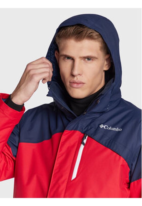 columbia - Columbia Kurtka narciarska Last Tracks 1909921 Czerwony Regular Fit. Kolor: czerwony. Materiał: syntetyk. Sport: narciarstwo
