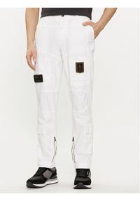 Aeronautica Militare Spodnie materiałowe 241PA1387CT1493 Biały Regular Fit. Kolor: biały. Materiał: bawełna #1