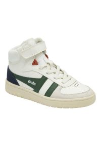 Baskets Garçon Baskets Gola CKA540 Blanc Vert Gola. Okazja: na co dzień. Kolor: biały, wielokolorowy, zielony #2