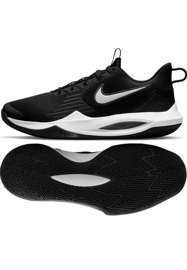 Buty koszykarskie męskie Nike Precision Flyease V. Zapięcie: sznurówki. Kolor: wielokolorowy, czarny. Materiał: materiał. Szerokość cholewki: normalna