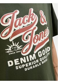 Jack & Jones - Jack&Jones T-Shirt Logo 12279535 Zielony Standard Fit. Kolor: zielony. Materiał: bawełna #4