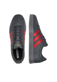 Adidas - adidas Sneakersy VL COURT BASE JR2211 Szary. Kolor: szary. Materiał: skóra #5