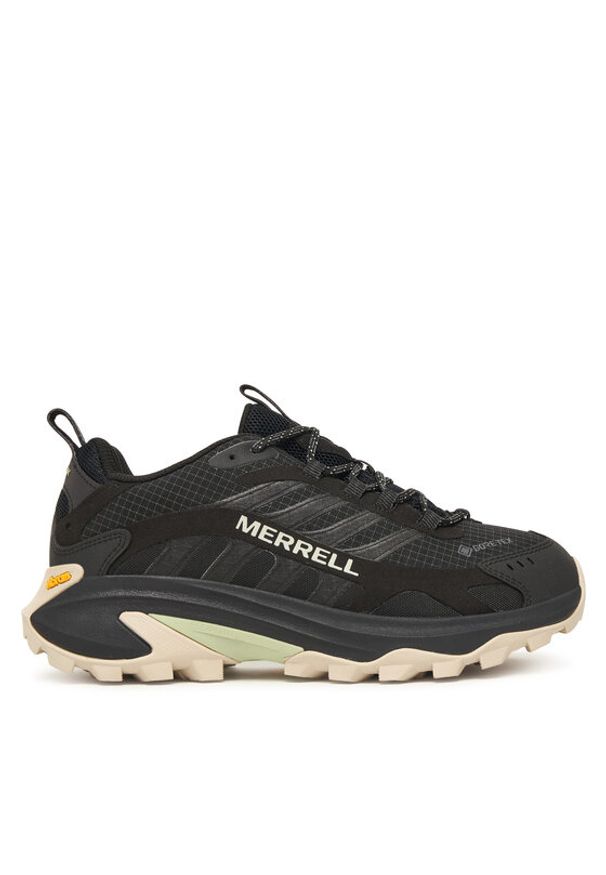 Merrell Sneakersy Moab Speed 2 Gtx J037838 Czarny. Kolor: czarny. Materiał: materiał
