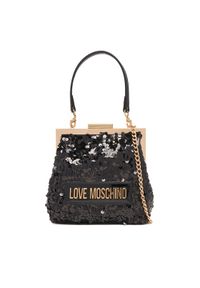 Love Moschino - LOVE MOSCHINO Torebka JC4146PP0NKK100A Czarny. Kolor: czarny
