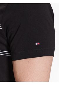 TOMMY HILFIGER - Tommy Hilfiger T-Shirt Brand Love Chest MW0MW30035 Czarny Slim Fit. Kolor: czarny. Materiał: bawełna #3