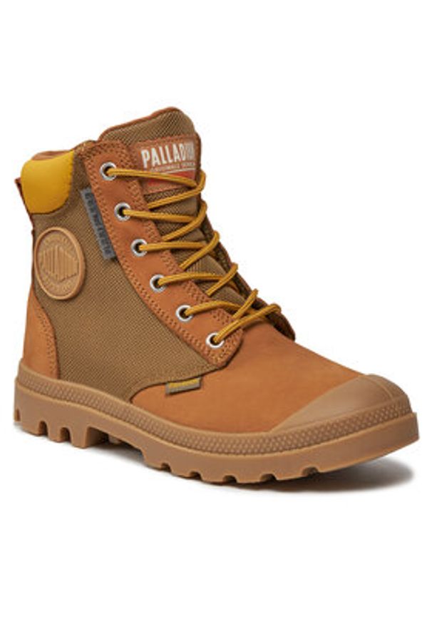 Palladium Trapery Pampa Sc Wpn U-S 77235-203-M Brązowy. Kolor: brązowy. Materiał: skóra