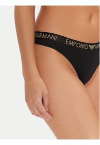 Emporio Armani Underwear Komplet 2 par stringów 163333 4F235 00020 Czarny. Kolor: czarny. Materiał: syntetyk #4