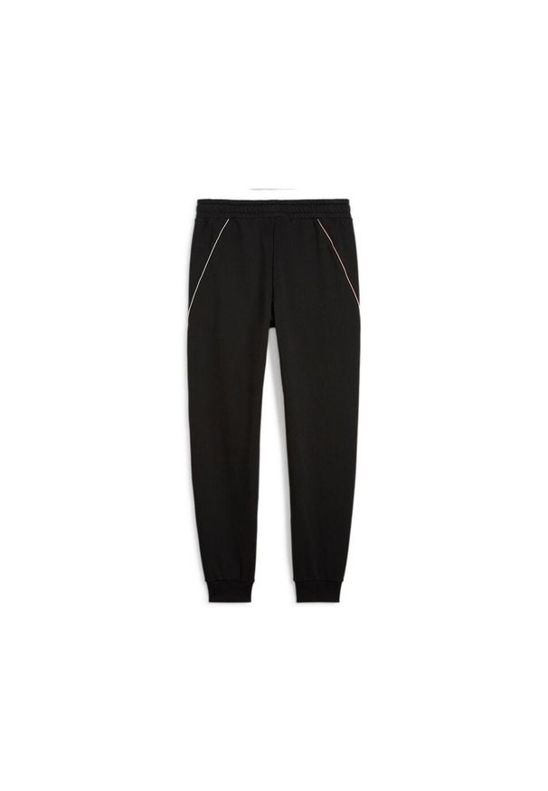 Puma Spodnie Ferrari Race 62379801. Kolor: czarny. Materiał: dresówka