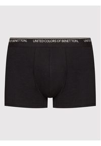 United Colors of Benetton - United Colors Of Benetton Bokserki 3OP82X077 Czarny. Kolor: czarny. Materiał: bawełna #3