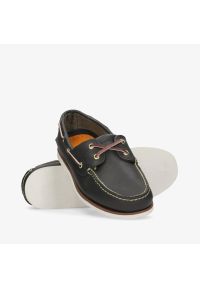 Timberland CLASSIC BOAT 2 EYE Mokasyny męskie. Okazja: na spacer, na co dzień. Kolor: brązowy. Materiał: guma, skóra. Sezon: lato. Styl: klasyczny, casual, wakacyjny, elegancki #4