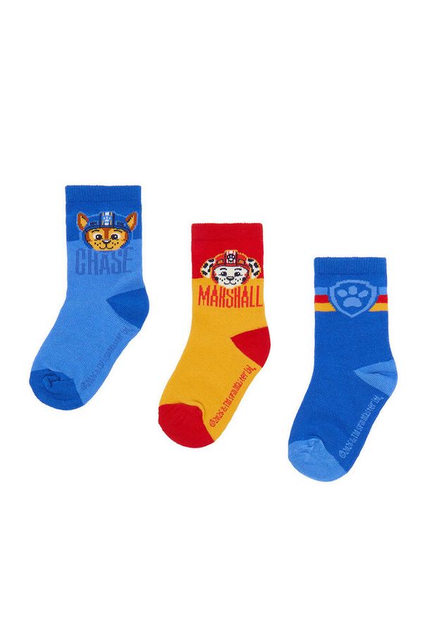 PAW PATROL - Skarpety długie Paw Patrol. Wzór: kolorowy