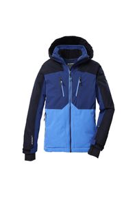 Kurtka narciarska z kapturem dla dzieci Killtec KSW 190. Typ kołnierza: kaptur. Kolor: niebieski. Sezon: zima. Sport: narciarstwo #1