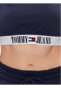 Tommy Jeans T-Shirt UW0UW04407 Granatowy Slim Fit. Kolor: niebieski. Materiał: bawełna #2