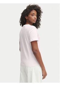 TOMMY HILFIGER - Tommy Hilfiger T-Shirt WW0WW40276 Różowy Regular Fit. Kolor: różowy. Materiał: bawełna #5