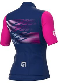 ALÉ CYCLING - Koszulka rowerowa damska Alé Maglia Donna MC Logo. Kolor: różowy. Sport: kolarstwo