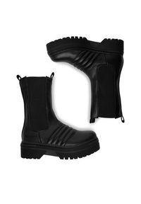 DeeZee Sztyblety 12888-5-BLACK PU Czarny. Kolor: czarny. Materiał: materiał #4