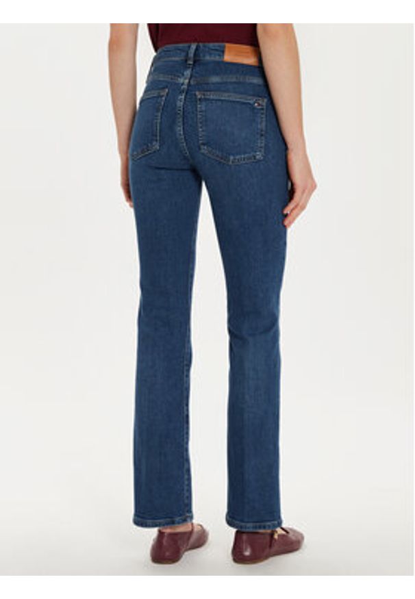 TOMMY HILFIGER - Tommy Hilfiger Jeansy WW0WW43494 Niebieski Bootcut Fit. Kolor: niebieski