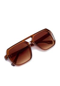 Jenny - JENNY Okulary przeciwsłoneczne 4WF-018-SS25 Brązowy. Kolor: brązowy #3
