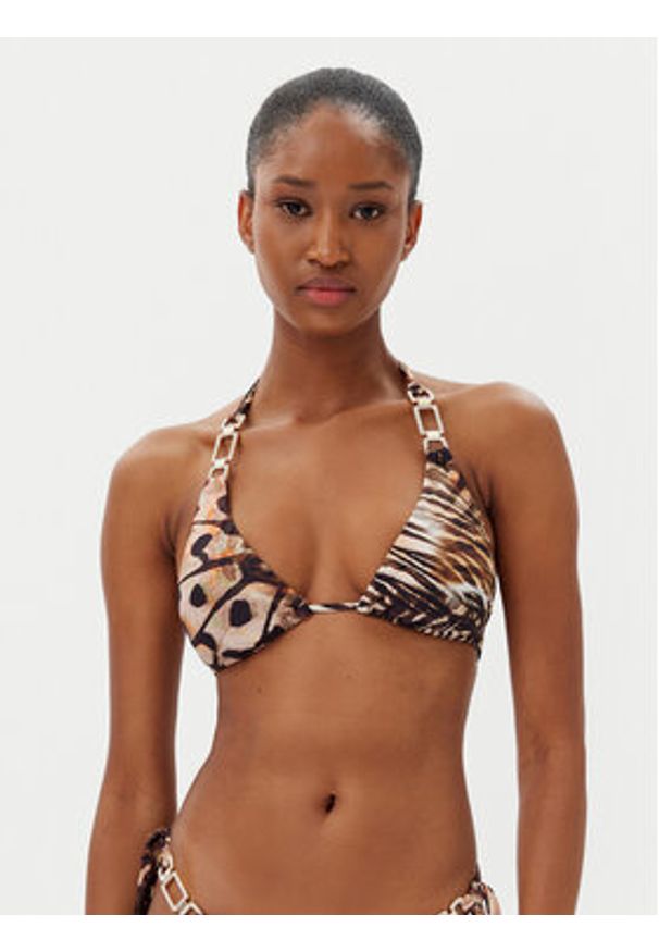 Guess Góra od bikini E5GJ05 KCRJ2 Brązowy. Kolor: brązowy. Materiał: syntetyk