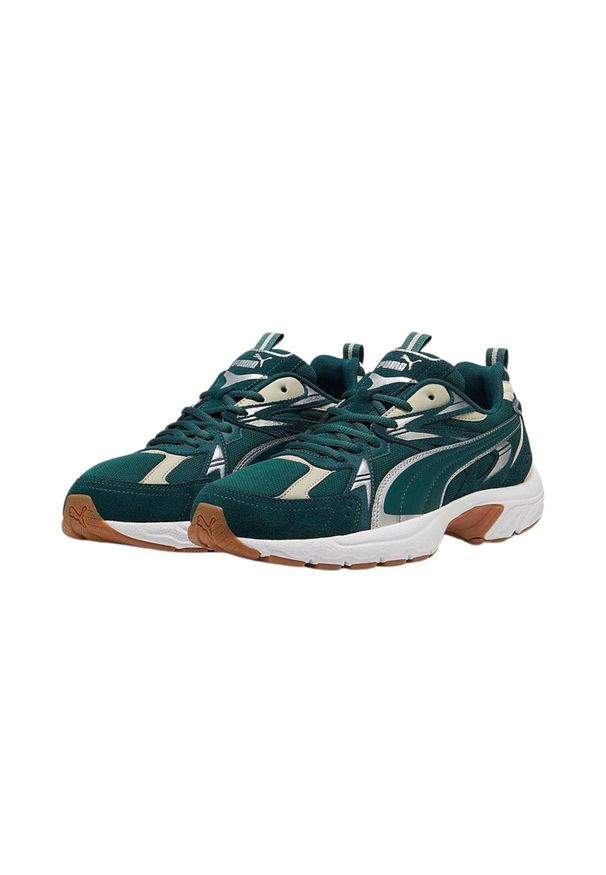 Puma Buty Milenio Tech Suede 39348908. Kolor: zielony. Model: Puma Suede