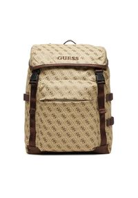 Guess Plecak L5YZ08 WGRI0 Beżowy. Kolor: beżowy. Materiał: materiał