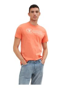 Tom Tailor T-Shirt 1035611 Pomarańczowy Regular Fit. Kolor: pomarańczowy