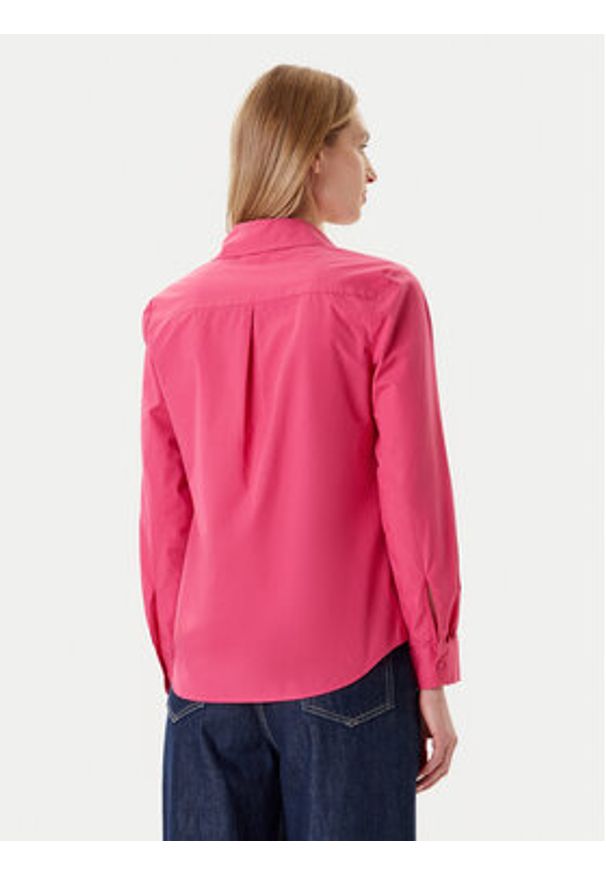 United Colors of Benetton - United Colors Of Benetton Koszula 5HAXDQ0AX Różowy Regular Fit. Kolor: różowy. Materiał: bawełna