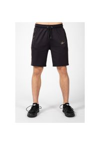 GORILLA WEAR - Spodenki fitness męskie Gorilla Wear Wenden Shorts. Kolor: pomarańczowy, wielokolorowy, czarny, żółty. Materiał: dresówka. Sport: fitness #1