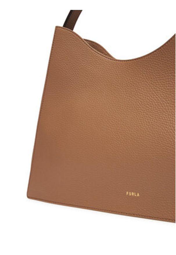 Furla Torebka Nuvola L Hobo WB01246 HSF000 CN 4489S 1007 Brązowy. Kolor: brązowy. Materiał: skórzane
