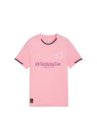 Puma - Palermo F.C. Replika młodzieżowej koszulki domowej 25/26 PUMA. Kolor: różowy. Sport: piłka nożna #1