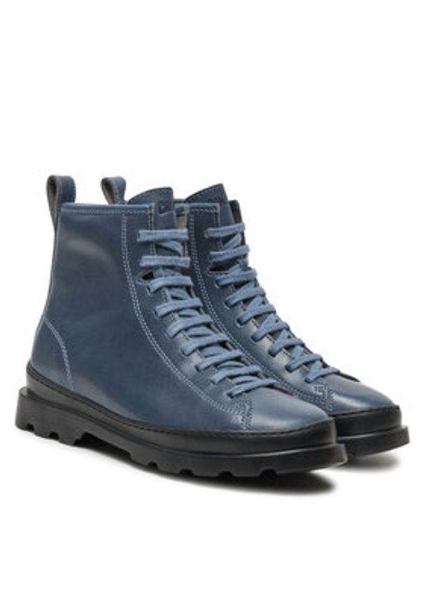 Camper Botki Brutus K400325-049 Niebieski. Kolor: niebieski. Materiał: skóra