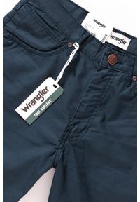 Wrangler - WRANGLER SPODNIE MĘSKIE ARIZONA STRETCH NAVY W12OAN114. Materiał: materiał