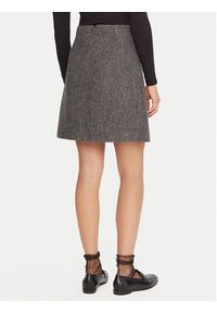 Weekend Max Mara Spódnica trapezowa Marche 2525106022 Szary Regular Fit. Kolor: szary. Materiał: wełna